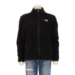 Damska czarna kurtka polarowa Osito TNF. Czarne kurtki The North Face, l, bez wzorów, z polaru, sportowe, bez kaptura. Za 212.96 zł.
