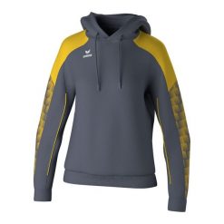 Bluza damska z kapturem Erima Evo Star. Szare bluzy z kapturem Erima, na zimę, bez wzorów, z materiału, z kapturem. Za 242.00 zł.