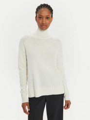 Weekend Max Mara Golf Alcali 2425366172 Biały Relaxed Fit. Białe swetry Weekend Max Mara, m, bez wzorów, z kaszmiru, bez ramiączek. Za 859.99 zł.