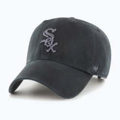 Czapka z daszkiem 47 Brand MLB Chicago White Sox CLEAN UP. Czarne czapki z daszkiem 47 Brand, na wiosnę, bez wzorów. Za 89.99 zł.