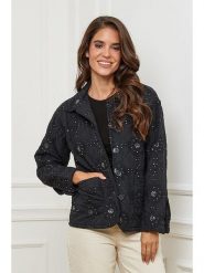 L'armoire de Suzette Kurtka przejściowa w kolorze czarnym rozmiar: 38/40. Czarne kurtki L'armoire de Suzette, l, bez wzorów, z bawełny, klasyczne, bez kaptura. Za 214.19 zł.