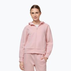Bluza damska Pitbull Discovery Hooded Zip. Czerwone bluzy PITBULL, l, bez wzorów, z bawełny, bez kaptura. Za 269.99 zł.