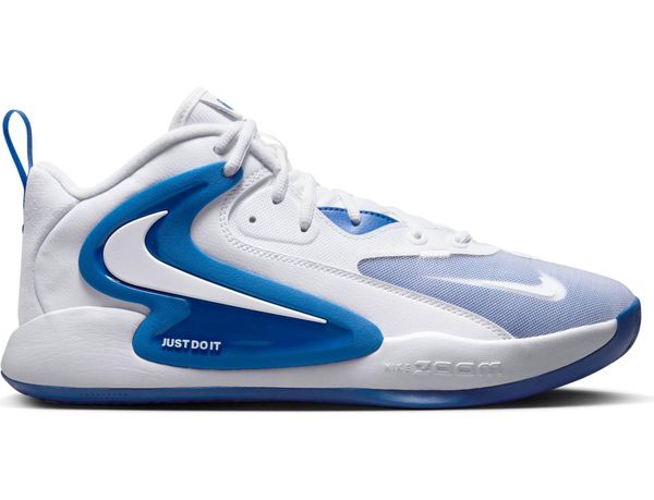 Buty halowe Nike Zoom Hyperset 2. Białe buty treningowe SPORTS TUTOR, bez wzorów, z gumy, bez zapięcia, do siatkówki, nike zoom. Za 628.50 zł.