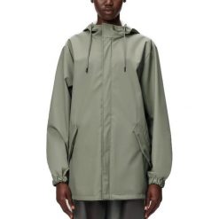 Kurtka RAINS FISHTAIL JACKET W3 Szary. Szare kurtki Rains, m, bez wzorów, z syntetyku, bez kaptura. Za 510.45 zł.