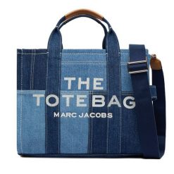Torebka Marc Jacobs. Niebieskie torebki klasyczne Marc Jacobs, bez wzorów, klasyczne, bez dodatków. Za 1,239.00 zł.