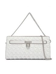 MICHAEL Michael Kors Torebka 32R6SNXC0L Biały. Białe kopertówki MICHAEL Michael Kors, bez wzorów, ze skóry, wizytowe, bez dodatków. Za 1,099.00 zł.