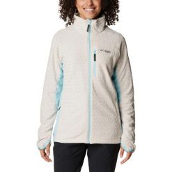 Polarowy sweter damski Columbia Titan Pass 3.0 Full Zip Fleece. Brązowe swetry Columbia, m, bez wzorów, z polaru, sportowe, bez ramiączek. Za 459.00 zł.