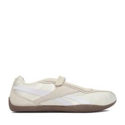 Baleriny Reebok. Białe baleriny Reebok, bez wzorów, bez obcasa, bez zapięcia. Za 299.99 zł.