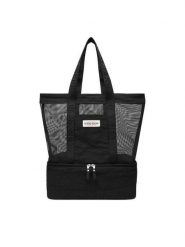 Guess Jeans Torebka CWBEO-GUESS-M-004-09 Czarny. Czarne shopper bag Guess Jeans, z aplikacjami, z jeansu, bez dodatków. Za 189.99 zł.