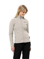 Jack Wolfskin Kurtka polarowa "Taunus" w kolorze beżowym rozmiar: M. Brązowe kurtki Jack Wolfskin, m, bez wzorów, z materiału, bez kaptura. Za 190.06 zł.