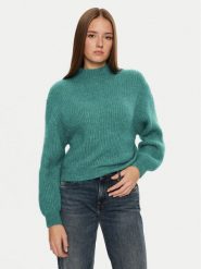 American Vintage Sweter East EAST18QH24 Zielony Loose Fit. Zielone swetry American Vintage, m, bez wzorów, z syntetyku, vintage, bez ramiączek. Za 319.99 zł.