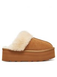 DeeZee Kapcie DZ-AW12 Brązowy. Brązowe kapcie DeeZee, bez wzorów, z materiału. Za 199.99 zł.