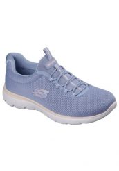 Tenisówki Skechers Model Summits Kolor Niebieski. Fioletowe trampki Skechers, bez wzorów, z materiału, sportowe, bez zapięcia. Za 304.10 zł.