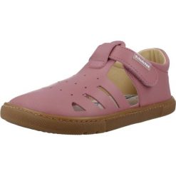 Sandały TITANITOS L540 RAIMUNDO Rose. Czerwone sandały TITANITOS, bez wzorów, ze skóry, sportowe, bez obcasa, bez zapięcia. Za 211.99 zł.