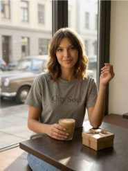 Koszulka z napisem - szary. Szare t-shirty sportowe Sinsay, l, bez wzorów, bez ramiączek. Za 29.99 zł.