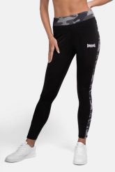 Damskie legginsy Lonsdale Dorrery. Czarne legginsy Lonsdale, bez wzorów, z materiału, sportowe. Za 235.50 zł.
