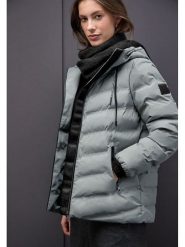 Street One Kurtka pikowana w kolorze szarym rozmiar: 36. Szare kurtki Street One, bez wzorów, street, bez kaptura. Za 459.04 zł.