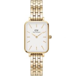 Daniel Wellington Kobietyzegarek Daniel Wellington Quadro Link Gold złoto - stal nierdzewna Zegarki damskie 1 ct Damski. Żółte zegarki Daniel Wellington, szklane. Za 934.99 zł.