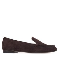 Mokasyny MICHAEL Michael Kors. Brązowe mokasyny MICHAEL Michael Kors, bez wzorów. Za 679.99 zł.