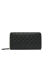 Valentino Portfel Samba Re VPS8ZG155 Czarny. Czarne portfele Valentino, bez wzorów, ze skóry. Za 299.99 zł.
