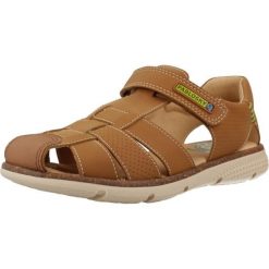 Sandały PABLOSKY 520894P Brązowy. Brązowe sandały Pablosky, bez wzorów, ze skóry, sportowe, bez obcasa, bez zapięcia. Za 310.99 zł.
