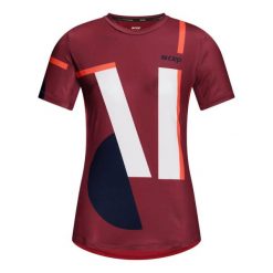 Koszulka sportowa z krótkim rękawem geometryczny wzór CEP damska. Białe t-shirty sportowe CEP, s, bez wzorów, bez ramiączek. Za 249.00 zł.