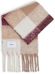 Nümph Szalik - NUFila Kobiety lila|brązowy, ONE SIZE. Brązowe szaliki i kominy Nümph, bez wzorów, z syntetyku, eleganckie. Za 119.95 zł.