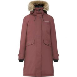 Parka dla kobiet Didriksons Erika. Brązowe płaszcze Didriksons, na jesień, bez wzorów, eleganckie, bez kaptura. W wyprzedaży za 1,104.05 zł.