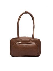 Guess Torebka Bronna HWBG23 36080 Brązowy. Brązowe torebki klasyczne Guess, z aplikacjami, ze skóry, bez dodatków. Za 494.99 zł.