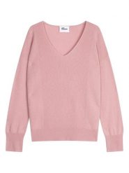 Just Cashmere Kaszmirowy sweter "Birse" w kolorze jasnoróżowym rozmiar: XL. Różowe swetry Just Cashmere, xl, bez wzorów, z kaszmiru, bez ramiączek. Za 314.75 zł.