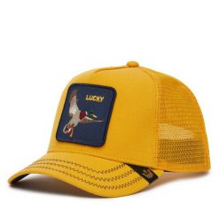 Czapka z daszkiem Goorin Bros. Żółte czapki z daszkiem Goorin Bros, bez wzorów. Za 149.99 zł.