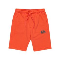Spodenki z elastyczną talią EASY DAY. Brązowe szorty Quiksilver, bez wzorów, z bawełny. Za 119.15 zł.