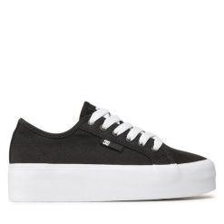 Tenisówki DC. Czarne trampki DC, bez wzorów, bez zapięcia. Za 219.99 zł.