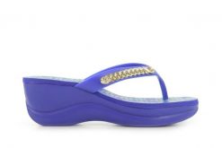 Japonki Dijean 260 002 Astralaz Vitral, Fiolet, Guma - 40. Niebieskie japonki Dijean, z aplikacjami, z gumy, klasyczne. W wyprzedaży za 26.10 zł.