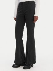 HUGO Spodnie materiałowe Hizama 50555763 Czarny Regular Fit. Czarne spodnie materiałowe Hugo, bez wzorów, z bawełny. Za 449.99 zł.