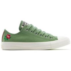 Buty sportowe Converse Chuck Taylor As. Zielone buty treningowe Converse, bez wzorów, bez zapięcia. Za 490.00 zł.