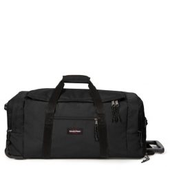 Torba podróżna Eastpak Leatherface L Plus. Czarne torby podróżne Eastpak, bez wzorów, z materiału, duże. Za 682.85 zł.
