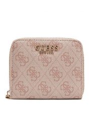 Guess Mały Portfel Damski SWSG95 10137 Różowy. Czerwone portfele Guess, z aplikacjami, ze skóry. Za 229.99 zł.