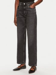 Tommy Hilfiger Jeansy WW0WW42206 Szary Relaxed Fit. Szare jeansy Tommy Hilfiger, bez wzorów, z bawełny. Za 319.99 zł.