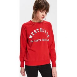 Bluza z nadrukiem - Czerwony. Bluzy marki Reserved. Za 59.99 zł.