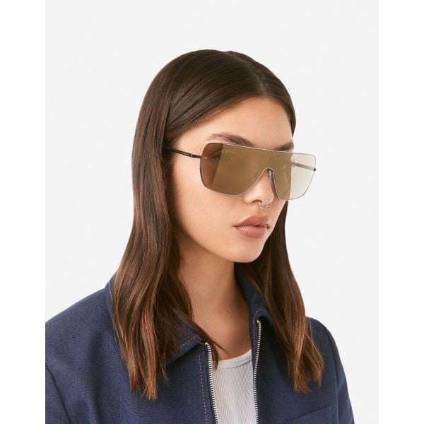 Okulary przeciwsłoneczne Hawkers Eclipsa. Brązowe okulary przeciwsłoneczne hawkers, bez wzorów. W wyprzedaży za 233.90 zł.