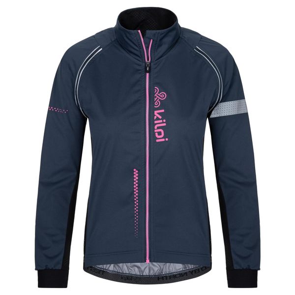 Damska kurtka softshell Kilpi ZAIN-W. Niebieskie kurtki Kilpi, s, bez wzorów, z softshellu, bez kaptura. Za 256.81 zł.