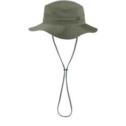 Kapelusz BUFF EXPLORE BOONEY HAT SOLID. Zielone kapelusze Buff, bez wzorów, sportowe. Za 219.90 zł.