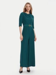 Rinascimento Kombinezon CFC0125314003 Zielony Regular Fit. Zielone sukienki Rinascimento, xl, bez wzorów, z syntetyku, bez kołnierzyka, bez ramiączek. Za 599.99 zł.