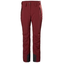 Spodnie narciarskie dla kobiet Helly Hansen Legendary. Czerwone spodnie narciarskie Helly Hansen, bez wzorów, narciarskie. Za 844.50 zł.