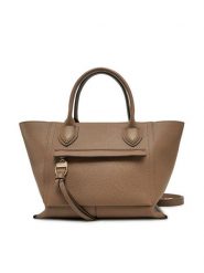 Longchamp Torebka 10104HTA-015 Brązowy. Brązowe torebki klasyczne Longchamp, bez wzorów, ze skóry, bez dodatków. Za 2,999.00 zł.