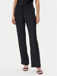 Calvin Klein Spodnie materiałowe K20K208365 Czarny Regular Fit. Czarne spodnie materiałowe Calvin Klein, bez wzorów, z materiału. Za 399.99 zł.