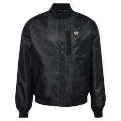Kurtka Hummel Bee. Czarne kurtki Hummel, s, bez wzorów, z materiału, eleganckie, bez kaptura. Za 249.50 zł.