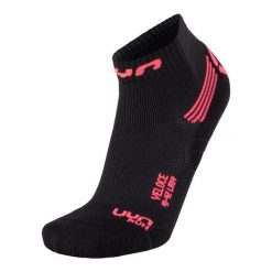 Skarpety do biegania RUN VELOCE LADY r.41-42. Czarne skarpetki Uyn, bez wzorów. Za 74.99 zł.