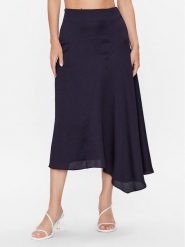 Ted Baker Spódnica midi Francic 272243 Granatowy Regular Fit. Niebieskie spódnice Ted Baker, bez wzorów, z syntetyku, midi. Za 469.99 zł.